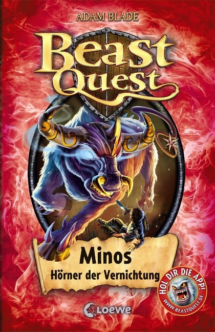 Beast Quest 50 - Minos, Hörner der Vernichtung - Adam Blade