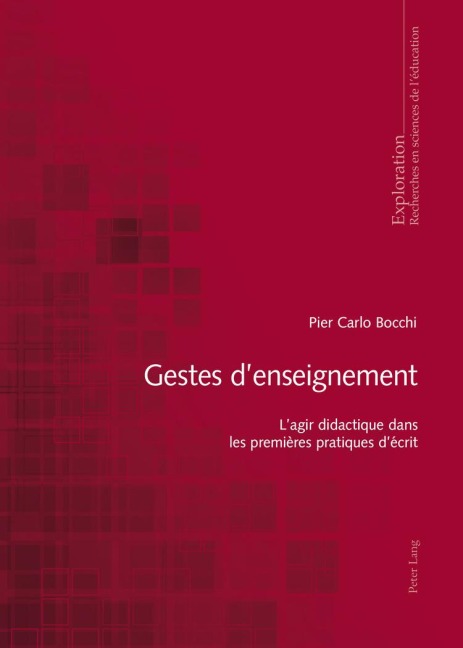 Gestes d'enseignement - Pier Carlo Bocchi