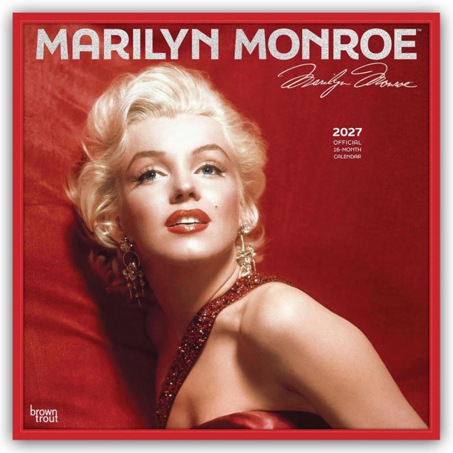 Marilyn Monroe 2027- 16-Monatskalender - Browntrout Publishers