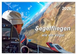 Cover-Bild zum Titel 'Segelfliegen - wie ein Vogel (Wandkalender 2026 DIN A2 quer), CALVENDO Monatskalender' von 'Peter Roder'