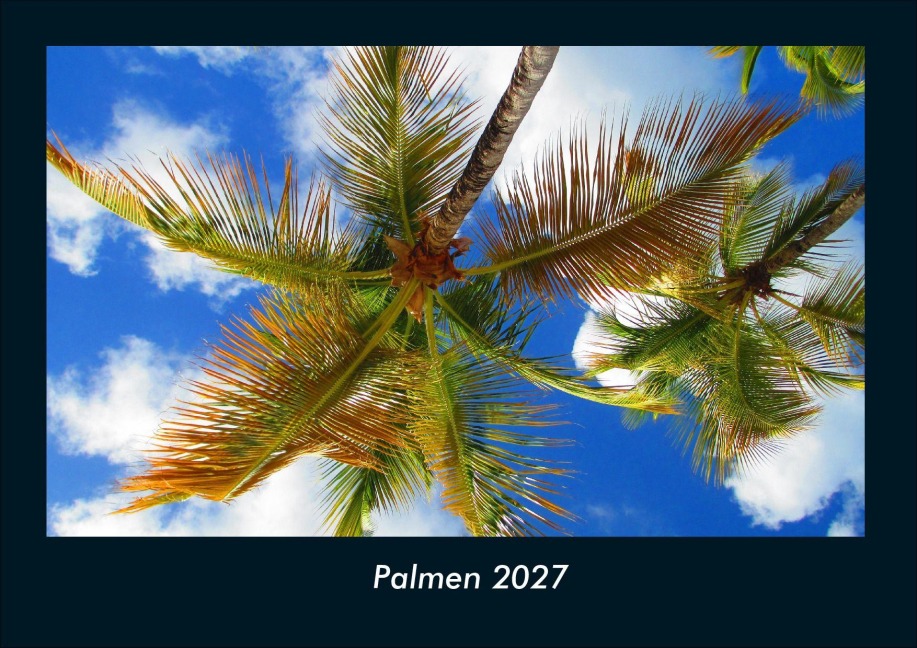 Palmen 2027 Fotokalender DIN A4 - Tobias Schmitt, Kevin Heber