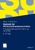 Cover-Bild zum Titel 'Statistik für Wirtschaftswissenschaftler' von 'Peter P. Eckstein'