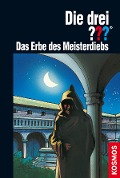 Cover-Bild zum Titel 'Die drei ??? Das Erbe des Meisterdiebs (drei Fragezeichen)' von 'André Marx'