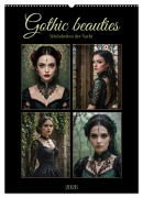 Cover-Bild zum Titel 'Gothic beauties - Schönheiten der Nacht (Wandkalender 2026 DIN A2 hoch), CALVENDO Monatskalender' von 'Fred Schimak'