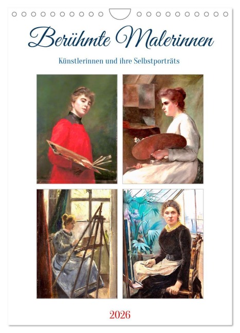 Berühmte Malerinnen (Wandkalender 2026 DIN A4 hoch), CALVENDO Monatskalender - Steffani Lehmann