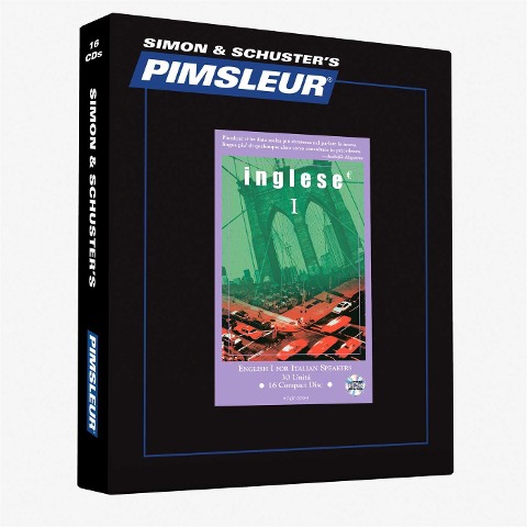 Pimsleur English for Italian Speakers Level 1 CD, 1: Learn to Speak and Understand English as a Second Language with Pimsleur Language Programs - Pimsleur