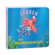 Cover-Bild zum Titel 'Der Regenbogenfisch Farben' von 'Marcus Pfister'