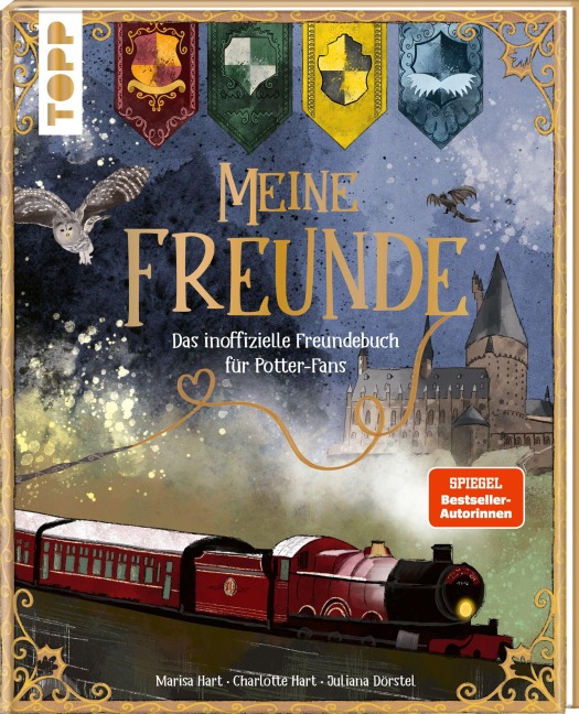 Meine Freunde. Das inoffizielle Freundebuch für Potter-Fans - Marisa Hart, Charlotte Hart