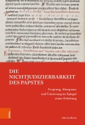 Cover-Bild zum Titel 'Die Nichtjudizierbarkeit des Papstes' von 'Sabrina Blank'
