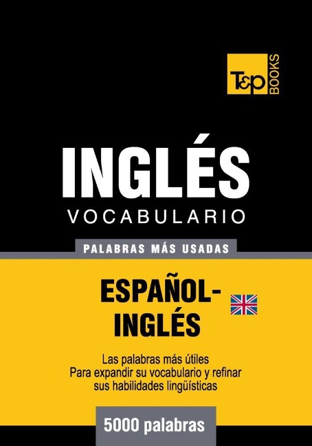 Vocabulario español-inglés (BR) - 5000 palabras más usadas - Andrey Taranov