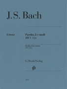Cover-Bild zum Titel 'Johann Sebastian Bach - Partita Nr. 2 c-moll BWV 826' von 'Johann Sebastian Bach'
