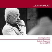 Cover-Bild zum Titel 'Learning is action' von 'Jiddu Krishnamurti'