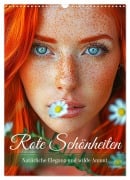 Cover-Bild zum Titel 'Rote Schönheiten. Natürliche Eleganz und wilde Anmut (Wandkalender 2026 DIN A3 hoch), CALVENDO Monatskalender' von 'Rose Hurley'