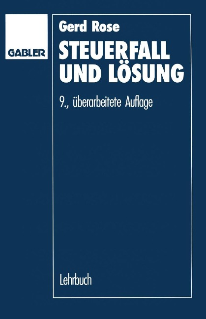 Steuerfall und Lösung - 