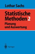 Cover-Bild zum Titel 'Statistische Methoden 2' von 'Lothar Sachs'