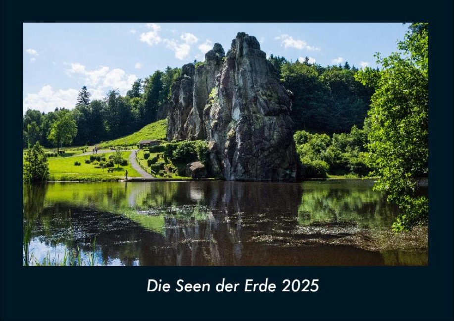 Die Seen der Erde 2025 Fotokalender DIN A4 - Tobias Becker