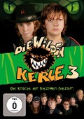 Cover-Bild zum Titel 'Die Wilden Kerle 3 - Die Attacke der biestigen Biester!' von 'Joachim Masannek, Peter Horn, Andrej Melita'
