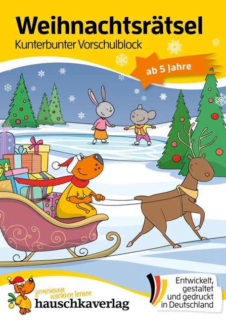 Weihnachtsrätsel - Kunterbunter Vorschulblock ab 5 Jahre - Ulrike Maier