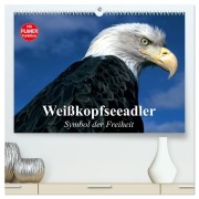 Cover-Bild zum Titel 'Weißkopfseeadler. Symbol der Freiheit (hochwertiger Premium Wandkalender 2026 DIN A2 quer), Kunstdruck in Hochglanz' von 'Elisabeth Stanzer'