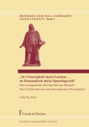 Cover-Bild zum Titel '"In Traurigkeit mein Lachen ... in Einsamkeit mein Sprachgesell"' von ''