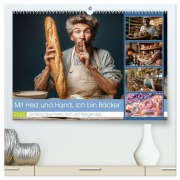 Cover-Bild zum Titel 'Mit Herz und Hand, Ich bin Bäcker (hochwertiger Premium Wandkalender 2026 DIN A2 quer), Kunstdruck in Hochglanz' von 'Steffen Gierok-Latniak'