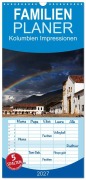 Cover-Bild zum Titel 'Familienplaner 2027 - Kolumbien Impressionen mit 5 Spalten (Wandkalender, 21 x 45 cm) CALVENDO' von 'Jeannette Piegeler Böttcher'