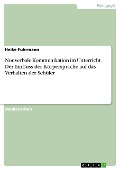 Cover-Bild zum Titel 'Nonverbale Kommunikation im Unterricht. Der Einfluss der Körpersprache auf das Verhalten der Schüler' von 'Heike Fuhrmann'