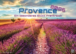 Cover-Bild zum Titel 'Provence - ein besonderes Stück Frankreich - 2026 - Kalender DIN A2' von ''
