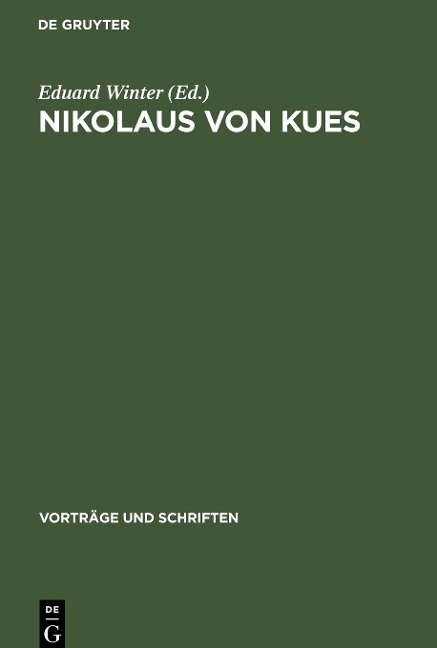 Nikolaus von Kues - 