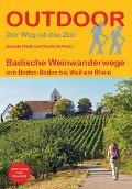 Cover-Bild zum Titel 'Badische Weinwanderwege' von 'Daniela Kleck, Nicole Schwarz'