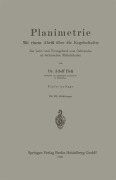 Cover-Bild zum Titel 'Planimetrie' von 'Adolf Hess'