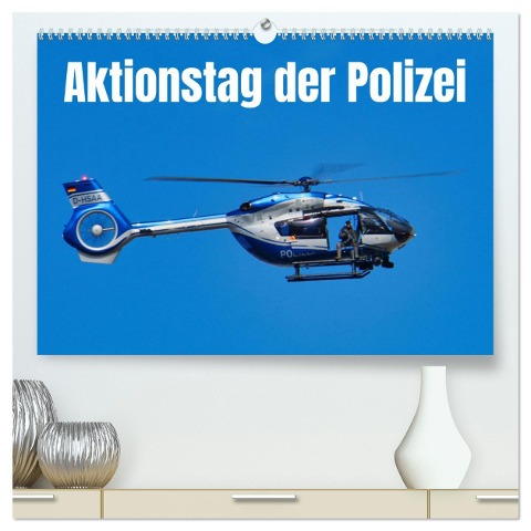 Aktionstag der Polizei (hochwertiger Premium Wandkalender 2025 DIN A2 quer), Kunstdruck in Hochglanz - Hans-Georg Vorndran
