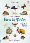 Sticker-Wissen Natur: Tiere im Garten - Phillip Clarke