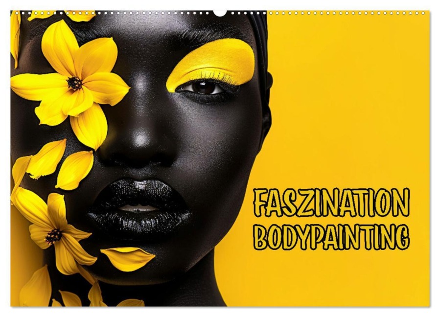 Faszination Bodypainting (Wandkalender 2025 DIN A2 quer), CALVENDO Monatskalender - Susan Michel