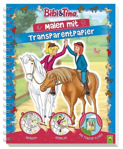 Bibi & Tina - Malen mit Transparentpapier - 