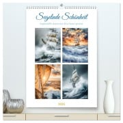 Segelnde Schönheit (hochwertiger Premium Wandkalender 2026 DIN A2 hoch), Kunstdruck in Hochglanz - Steffen Gierok-Latniak