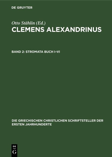 Stromata Buch I-VI - 