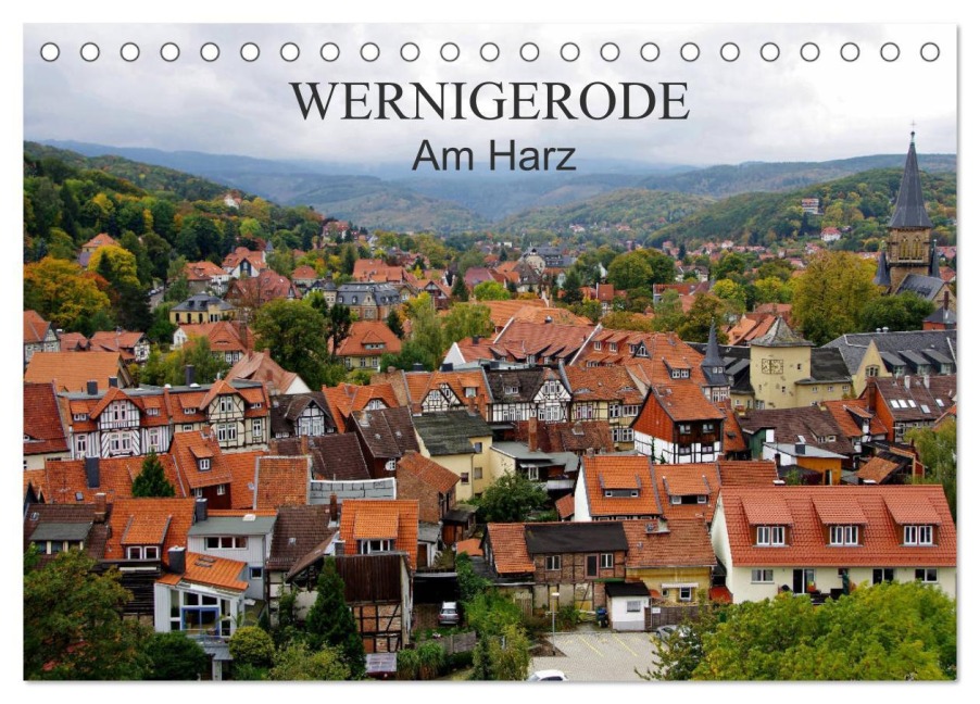 Wernigerode am Harz (Tischkalender 2026 DIN A5 quer), CALVENDO Monatskalender - Klaus Fröhlich