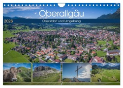 Cover-Bild zum Titel 'Oberallgäu - Oberstdorf und Umgebung (Wandkalender 2026 DIN A4 quer), CALVENDO Monatskalender' von 'Stefan Mosert'