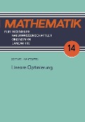 Cover-Bild zum Titel 'Lineare Optimierung' von 'Karl Manteuffel'