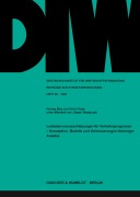 Cover-Bild zum Titel 'Leitdatenvorausschätzungen für Verkehrsprognosen -' von 'Herwig Birg, Ulrich Voigt'