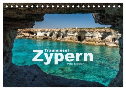 Cover-Bild zum Titel 'Trauminsel Zypern (Tischkalender 2026 DIN A5 quer), CALVENDO Monatskalender' von 'Peter Schickert'