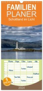 Cover-Bild zum Titel 'Familienplaner 2026 - Schottland im Licht mit 5 Spalten (Wandkalender, 21 x 45 cm) CALVENDO' von 'Oliver Schwenn'