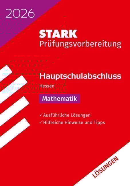 STARK Lösungen zu Mathematik - Hauptschulabschluss 2026 Hessen - Prüfungsvorbereitung - 