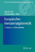 Cover-Bild zum Titel 'Europäisches Immaterialgüterrecht' von ''