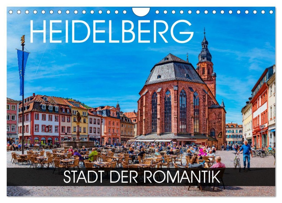 Heidelberg - Stadt der Romantik (Wandkalender 2026 DIN A4 quer), CALVENDO Monatskalender - Val Thoermer