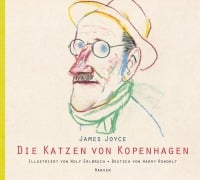 Cover-Bild zum Titel 'Die Katzen von Kopenhagen' von 'James Joyce, Wolf Erlbruch'