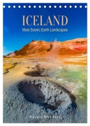 Cover-Bild zum Titel 'ICELAND, Most Scenic Earth Landscapes, Nature Wonders (Desk Calendar 2026 DIN A5 portrait), CALVENDO 12 Month DeskCalendar' von 'Oleg Senkov'