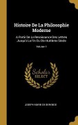 Cover-Bild zum Titel 'Histoire De La Philosophie Moderne' von 'Joseph Marie De Gerando'