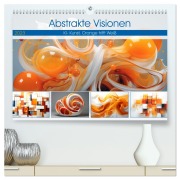 Cover-Bild zum Titel 'Abstrakte Visionen (hochwertiger Premium Wandkalender 2026 DIN A2 quer), Kunstdruck in Hochglanz' von 'Steffen Gierok-Latniak'